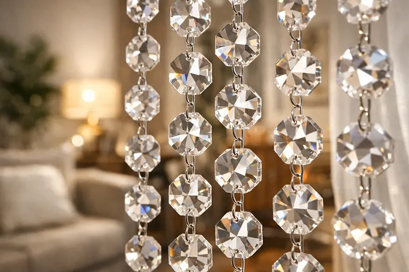 Kristályfüggöny - lakás, otthon berendezés