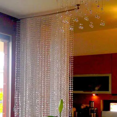 Kristályfüggöny - lakás, otthon berendezés